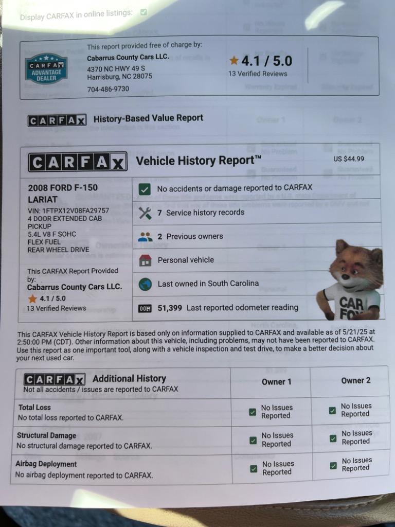 2008 Ford F-150 Lariat photo