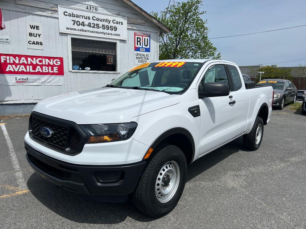 White 2020 Ford Ranger XL SuperCab RWD Pickup Truck 4X2 Automatic