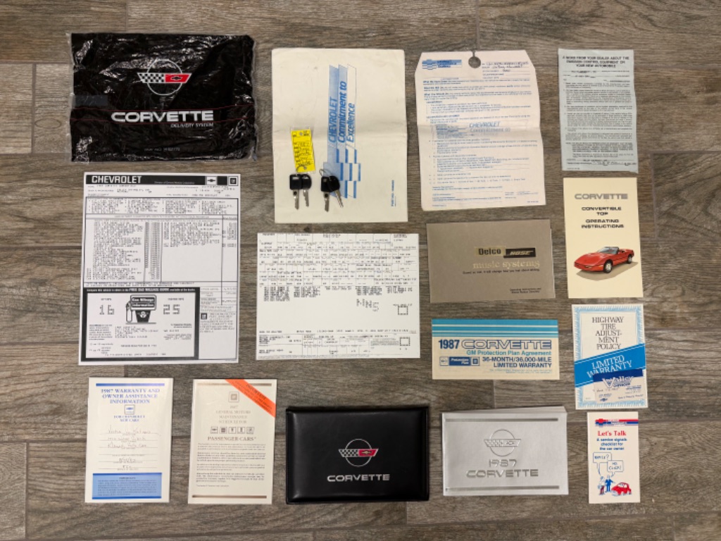 1987 Chevrolet Corvette - $29,995