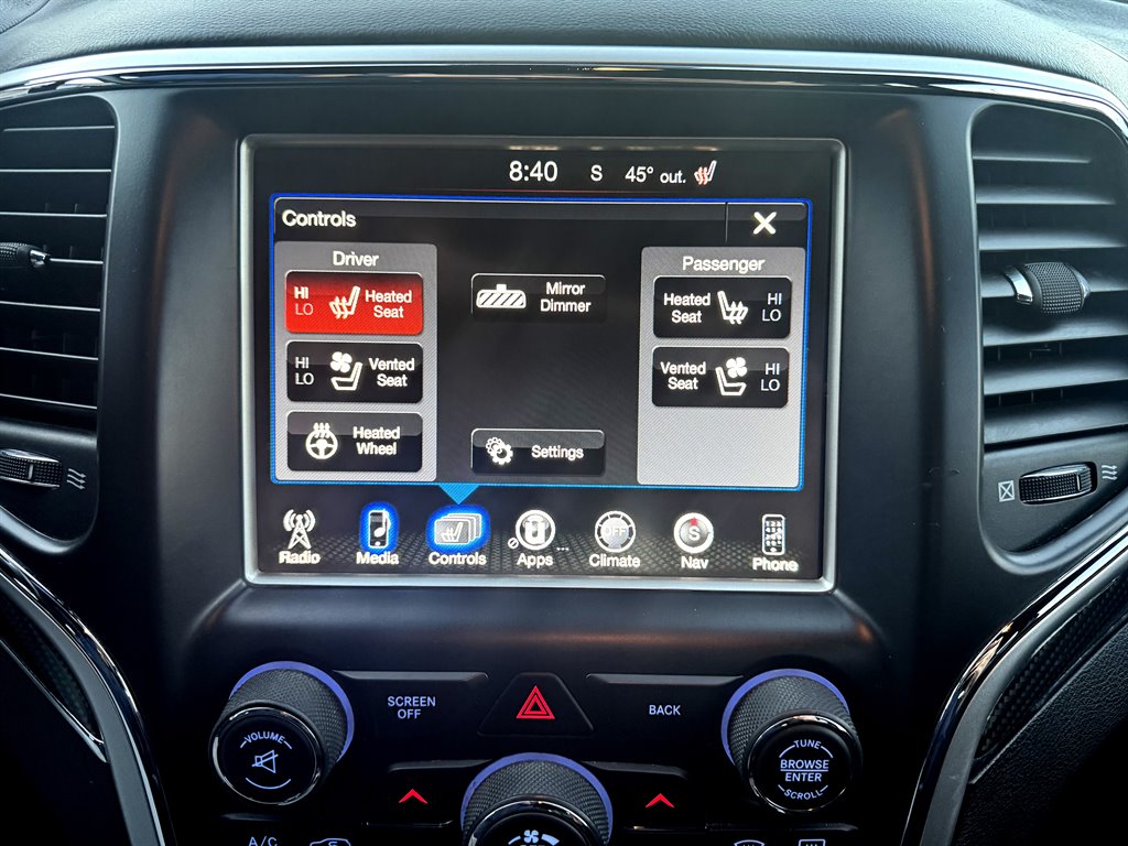 2015 Jeep Grand Cherokee SRT photo