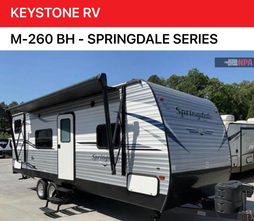 2019 Keystone RV Springdale Series - $3,500
