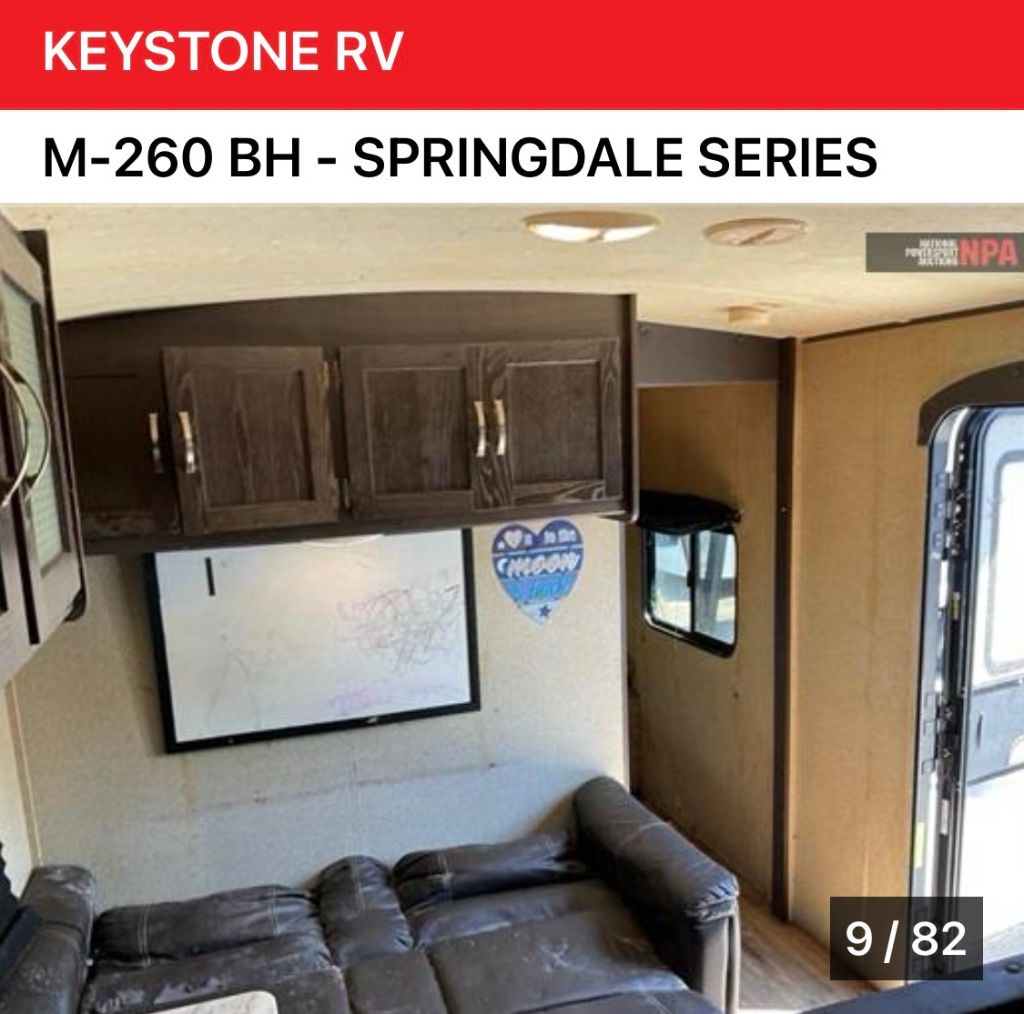 2019 Keystone RV Springdale Series - $3,500