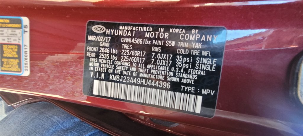 2017 Hyundai Tucson - $7,500