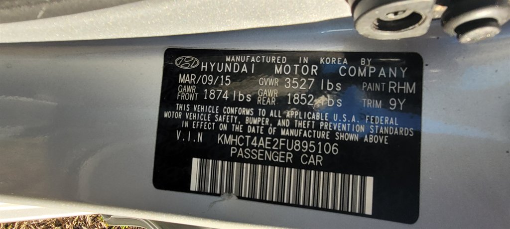 2015 Hyundai Accent - $5,000