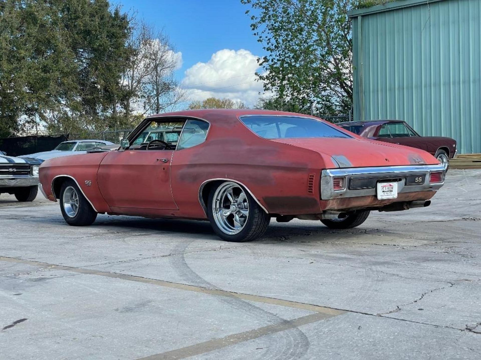 1970 Chevrolet Chevelle SS Project Car with Build Shee photo