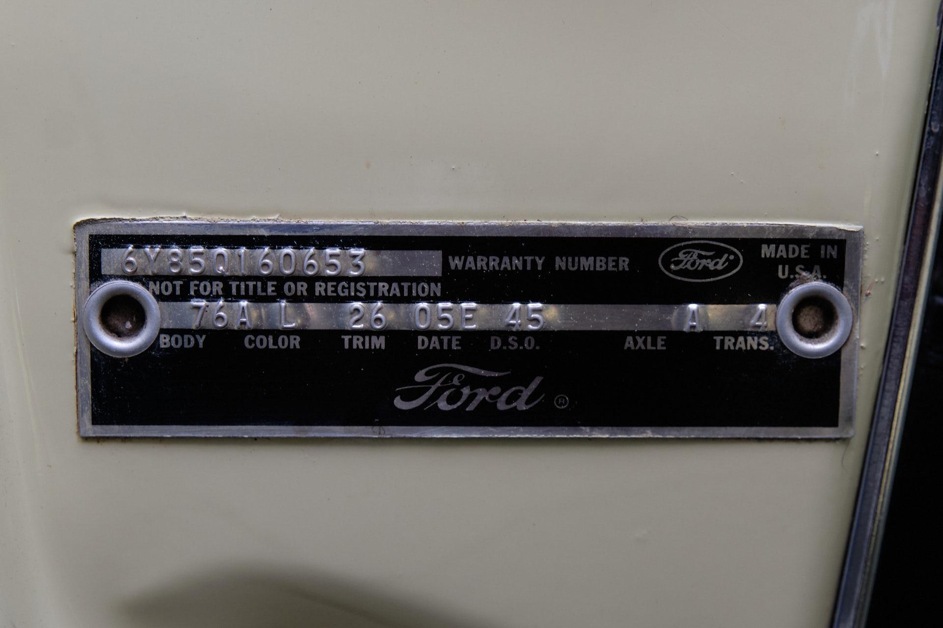 1966 Ford Thunderbird Convertible photo