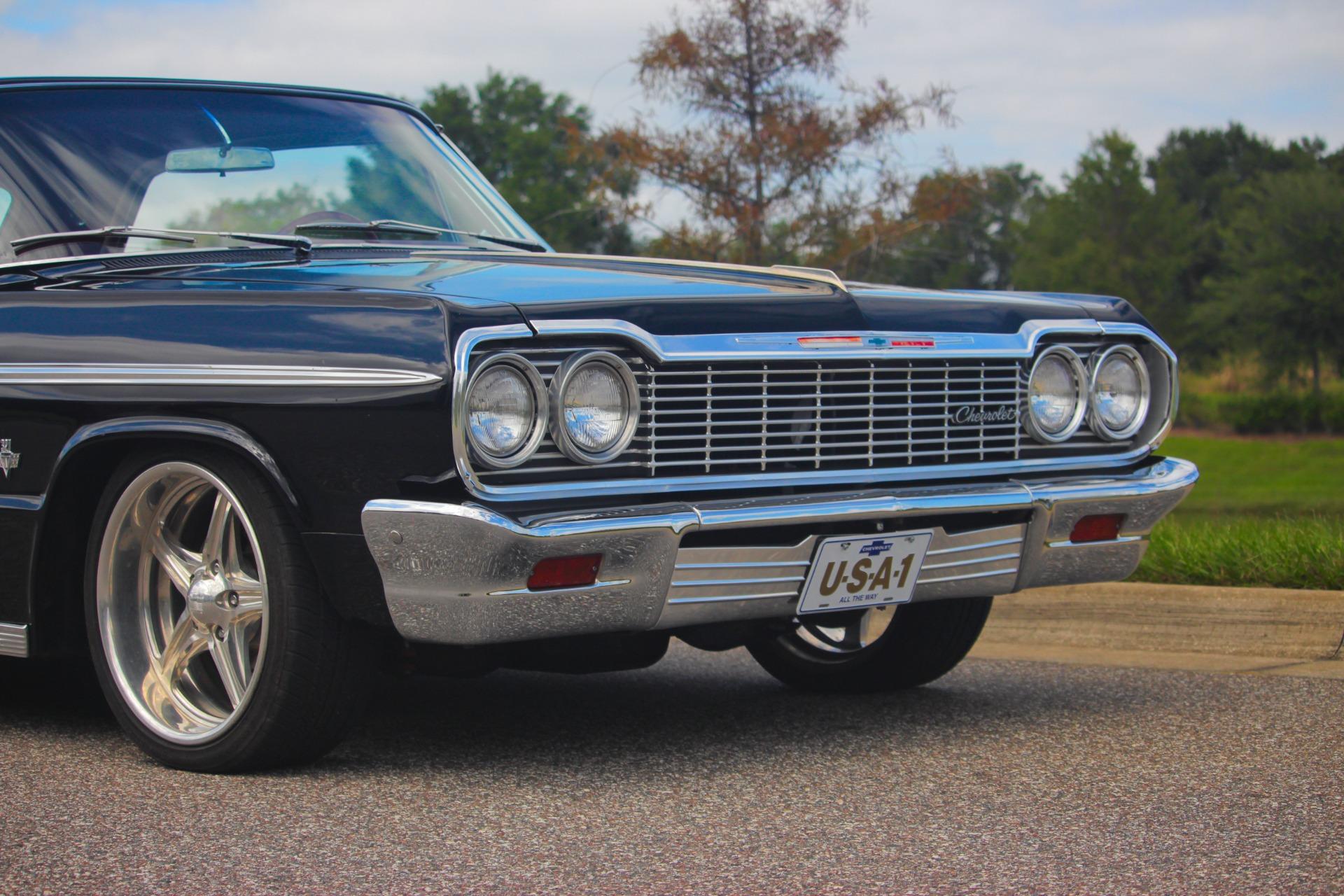 1964 Chevrolet Impala SS Matching Numbers 327 Tuxedo Black For Sale