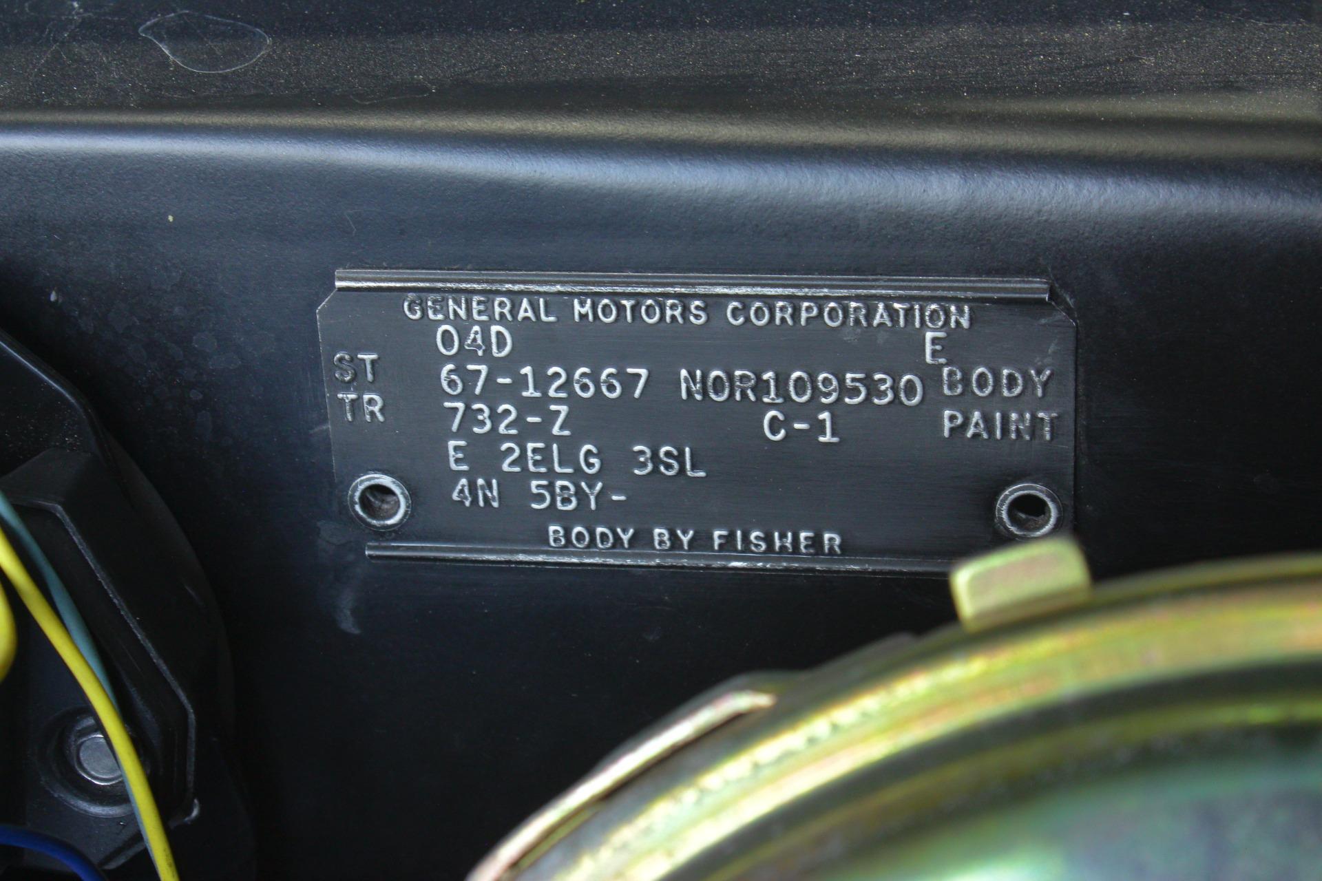 1967 Chevrolet Camaro - $94,967