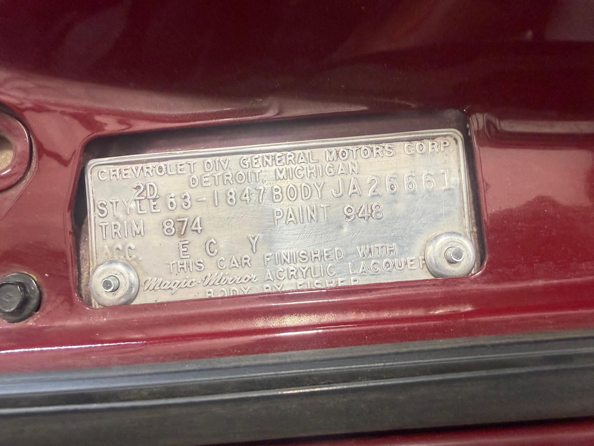 1963 Chevrolet Impala - $49,963