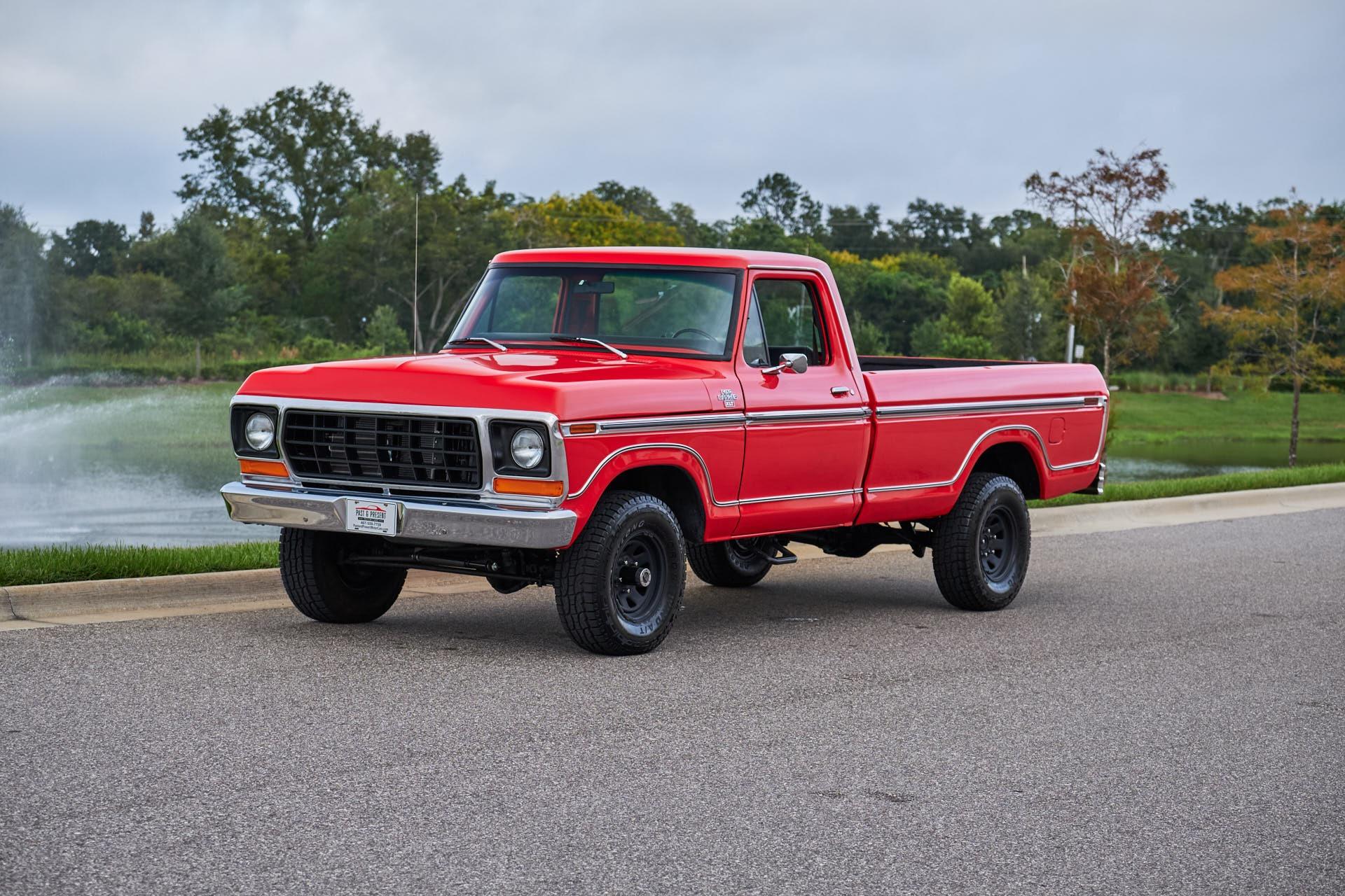 The 1978 Ford F150 4x4 Pickup Restored photos