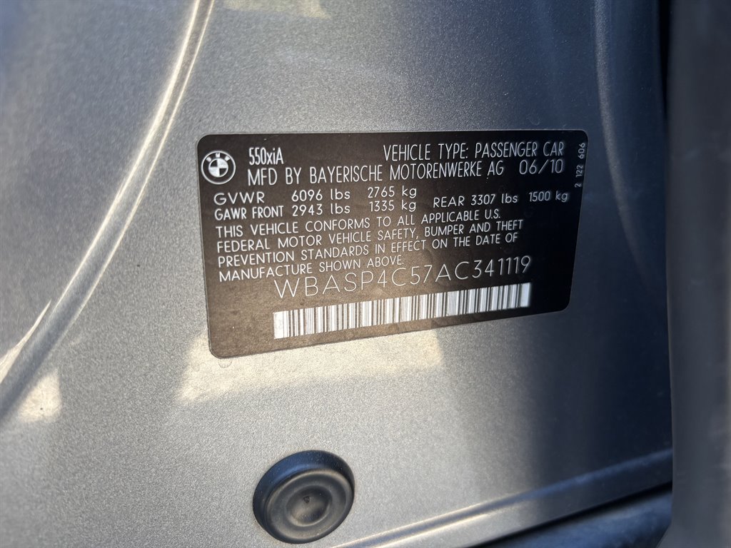 2010 BMW NSX 550i xDrive Gran Turismo photo