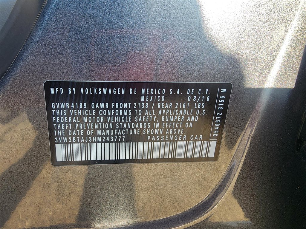 2017 Volkswagen Jetta - $8,900