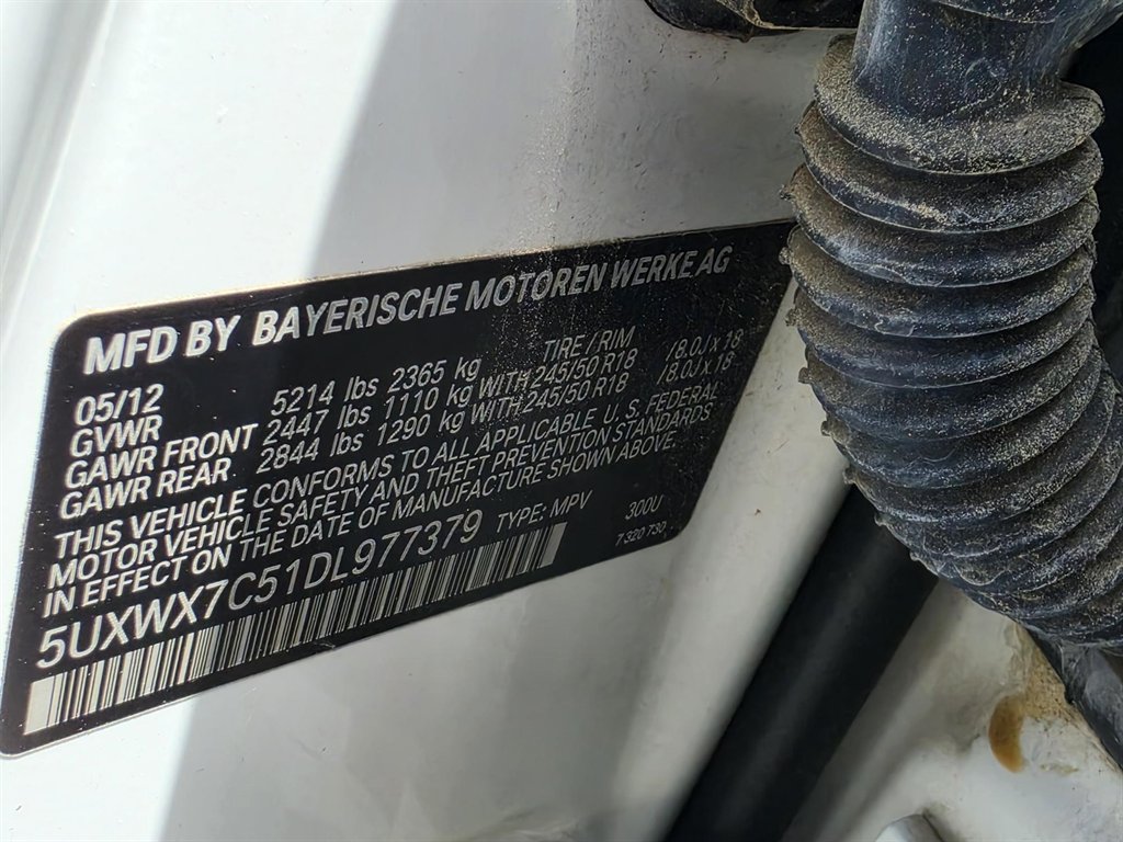2013 BMW X3 - $6,500