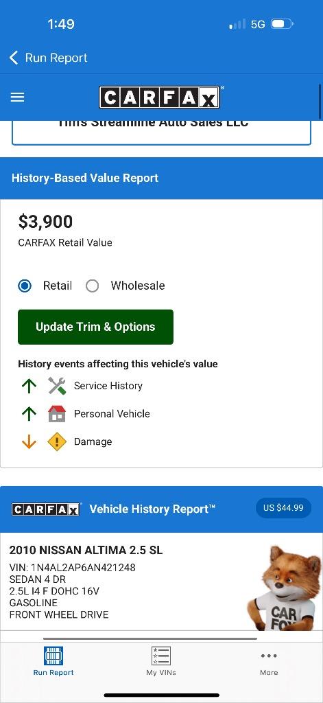 2010 Nissan Altima 2.5 photo