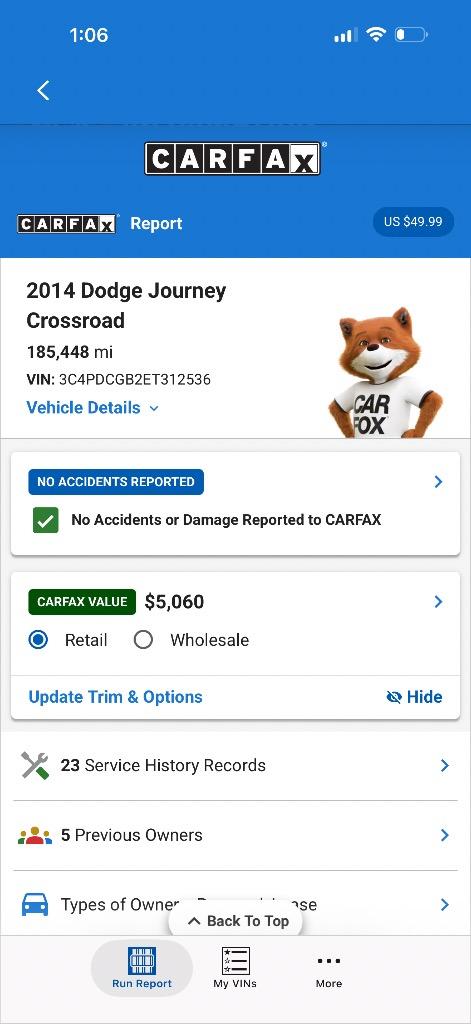 2014 Dodge Journey - $3,499
