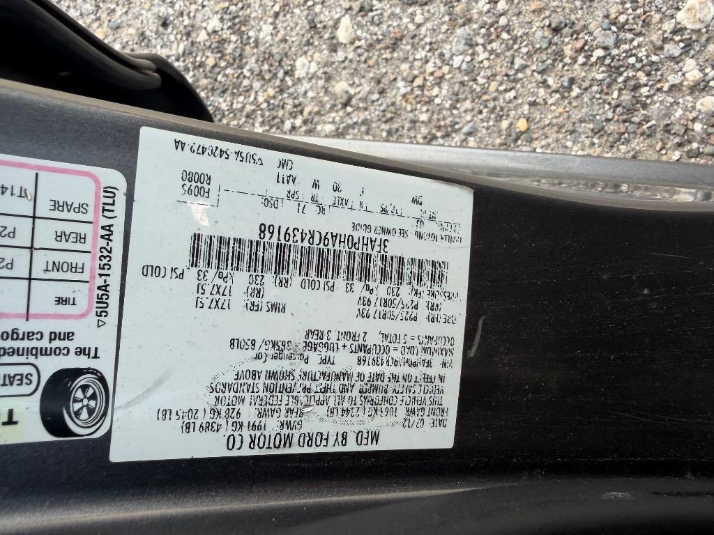 2012 Ford Fusion - $2,199