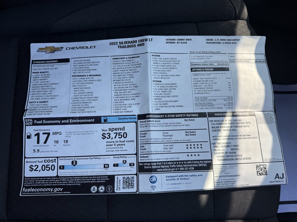 2022 Chevrolet Silverado - $32,800