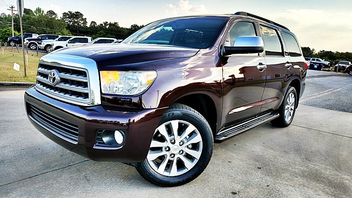 Red 2016 Toyota Sequoia Limited SUV / Crossover 4X2 Automatic