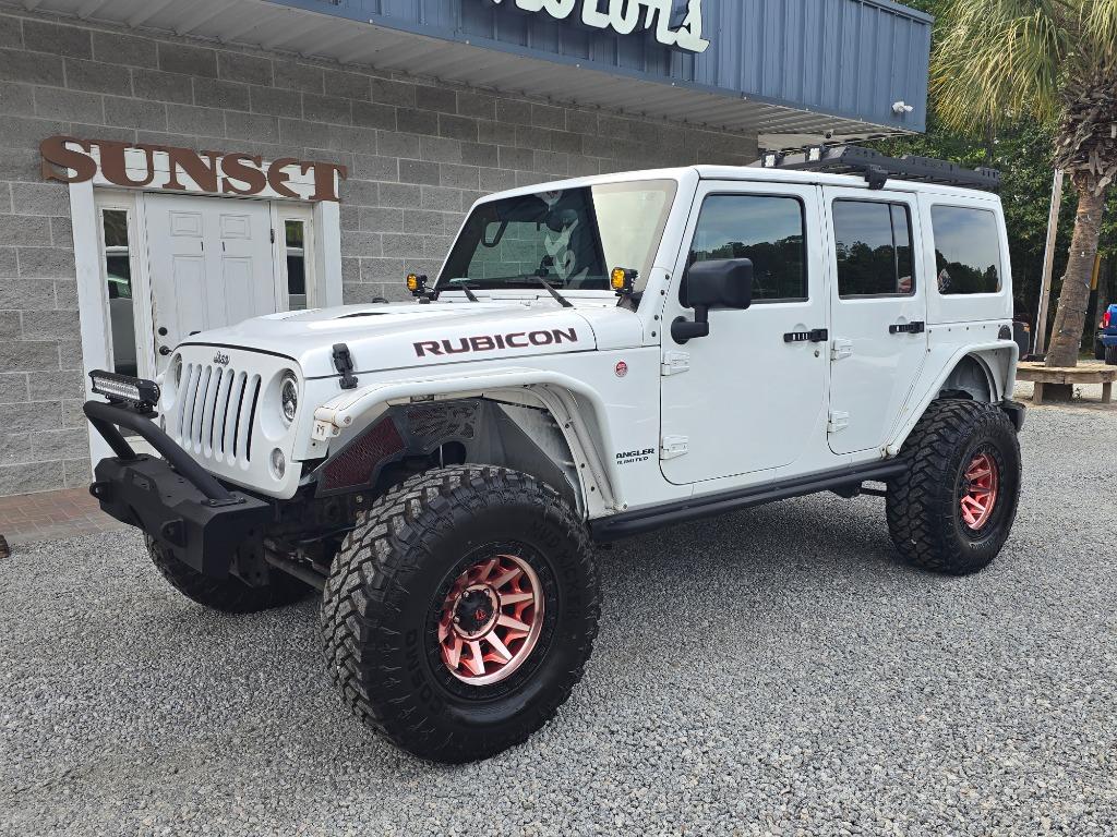 White 2016 Jeep Wrangler SUV / Crossover Four-Wheel Drive Automatic