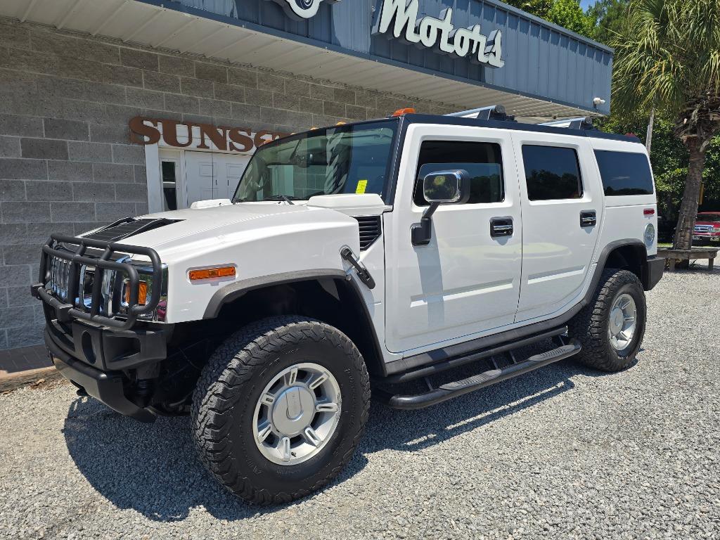 White 2004 Hummer H2 SUV / Crossover Automatic
