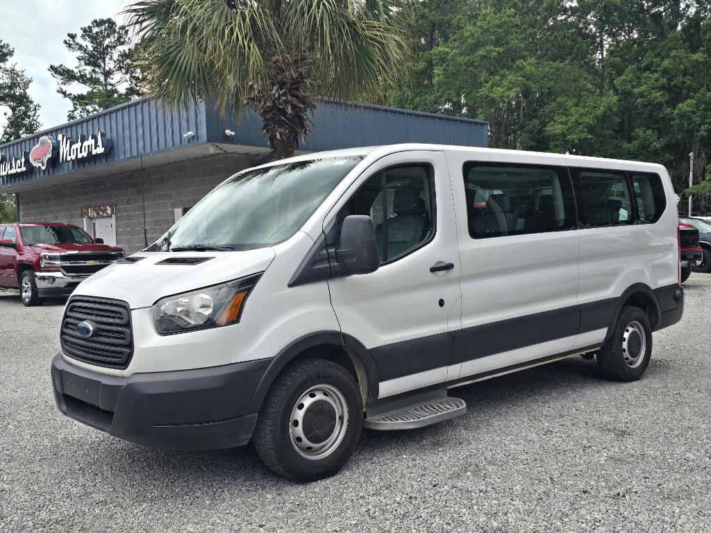 White 2019 Ford Transit Passenger Van Rear-Wheel Drive Automatic