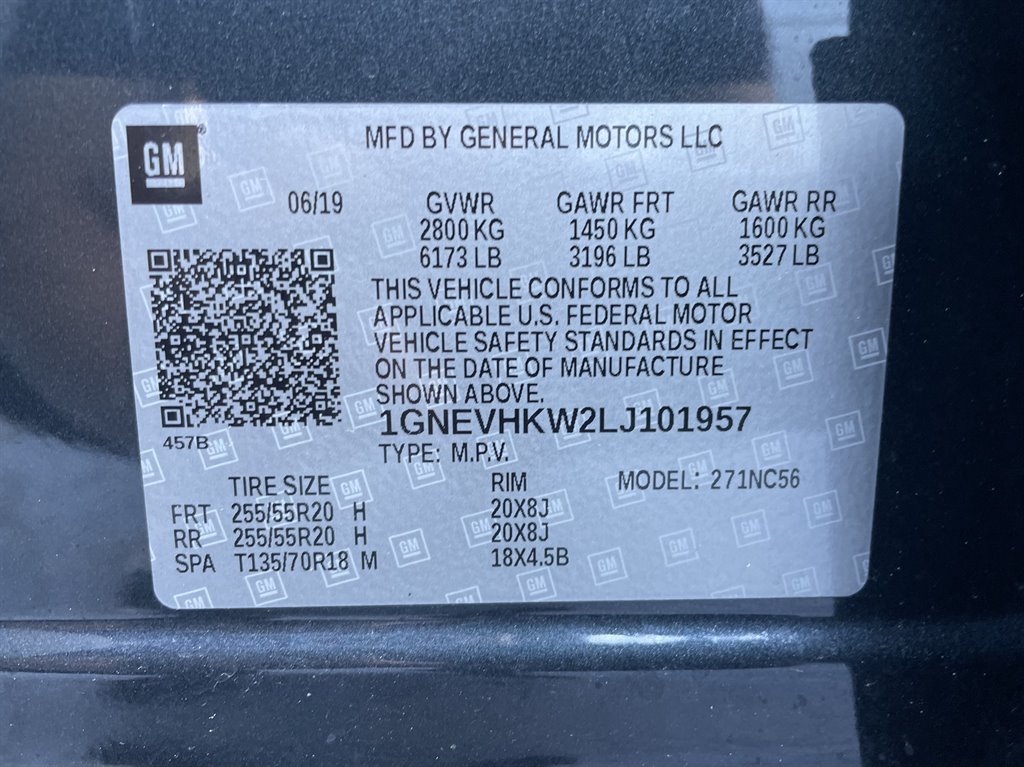 2020 Chevrolet Traverse - $14,999