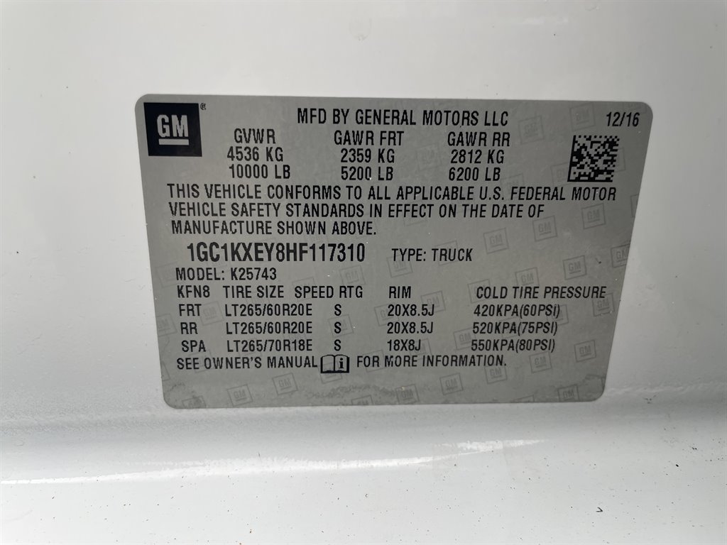 2017 Chevrolet Silverado - $32,999