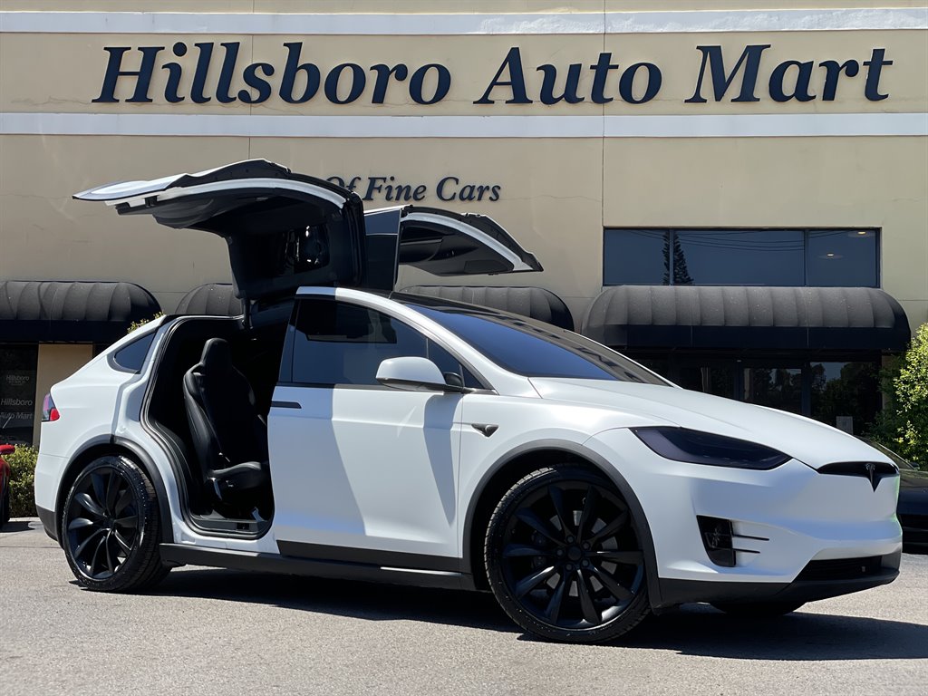 The 2018 Tesla Model X 100d photos