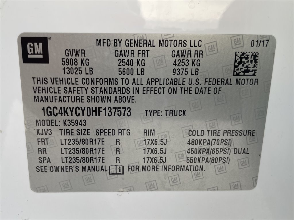 2017 Chevrolet Silverado - $29,999