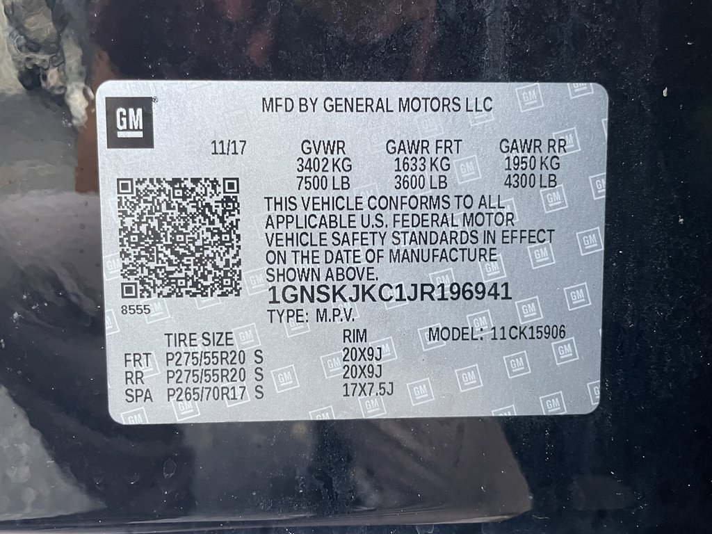 2018 Chevrolet Suburban - $18,999