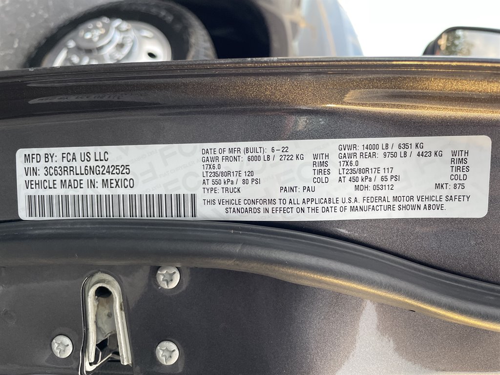 2022 RAM 3500 BIG Horn photo