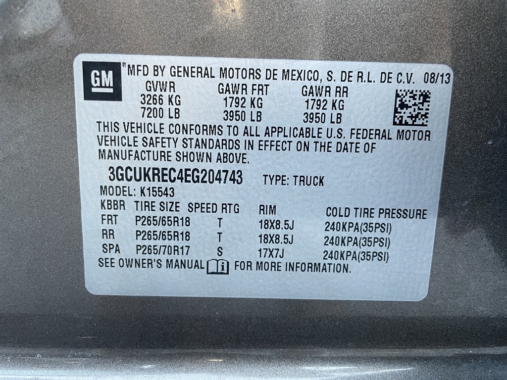 2014 Chevrolet Silverado 1500 LT photo