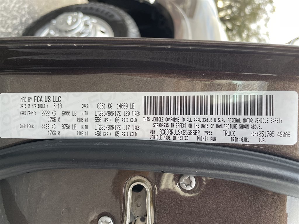 2019 Ram 3500 - $54,999
