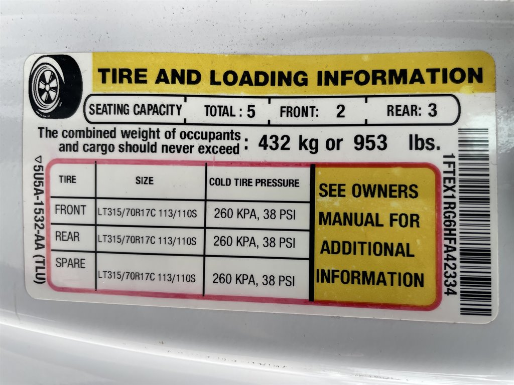 2017 Ford F-150 - $29,999