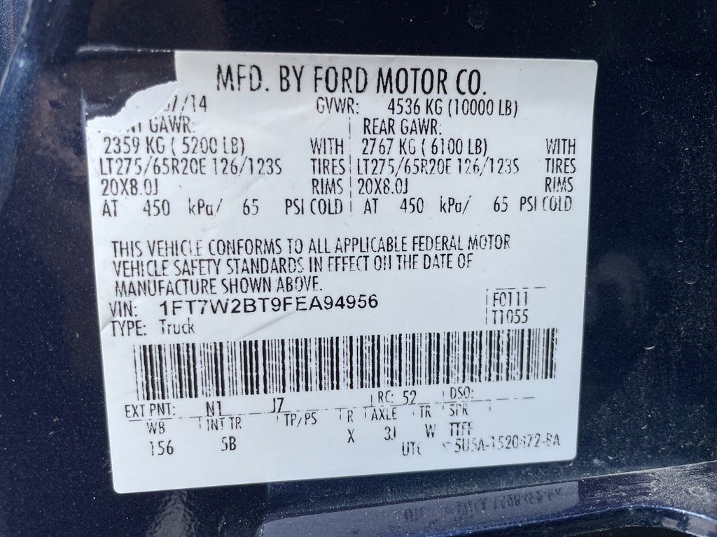 2015 Ford F-250 - $33,999