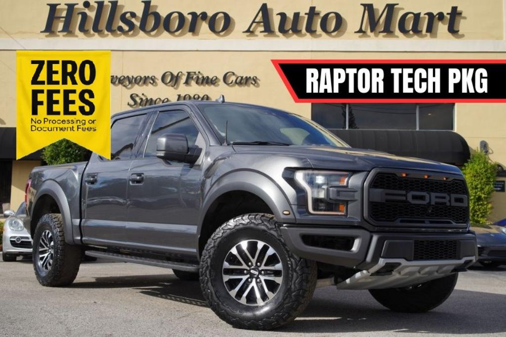 Gray 2019 Ford F-150 Pickup Truck Four-Wheel Drive Automatic