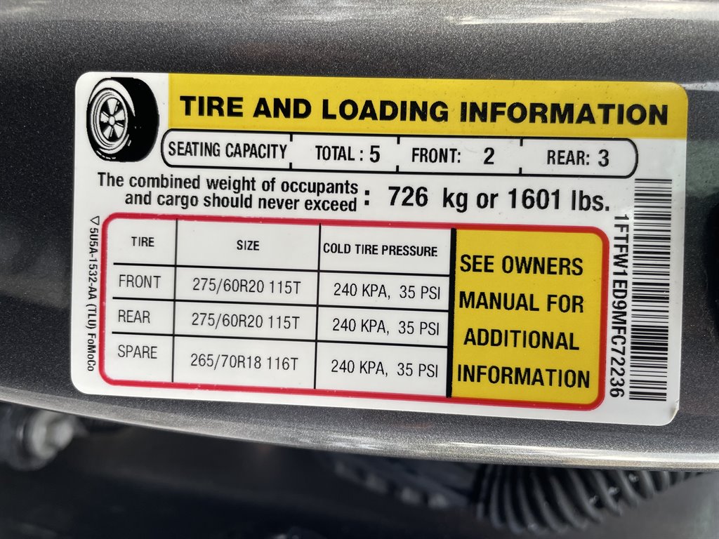 2021 Ford F-150 - $33,999