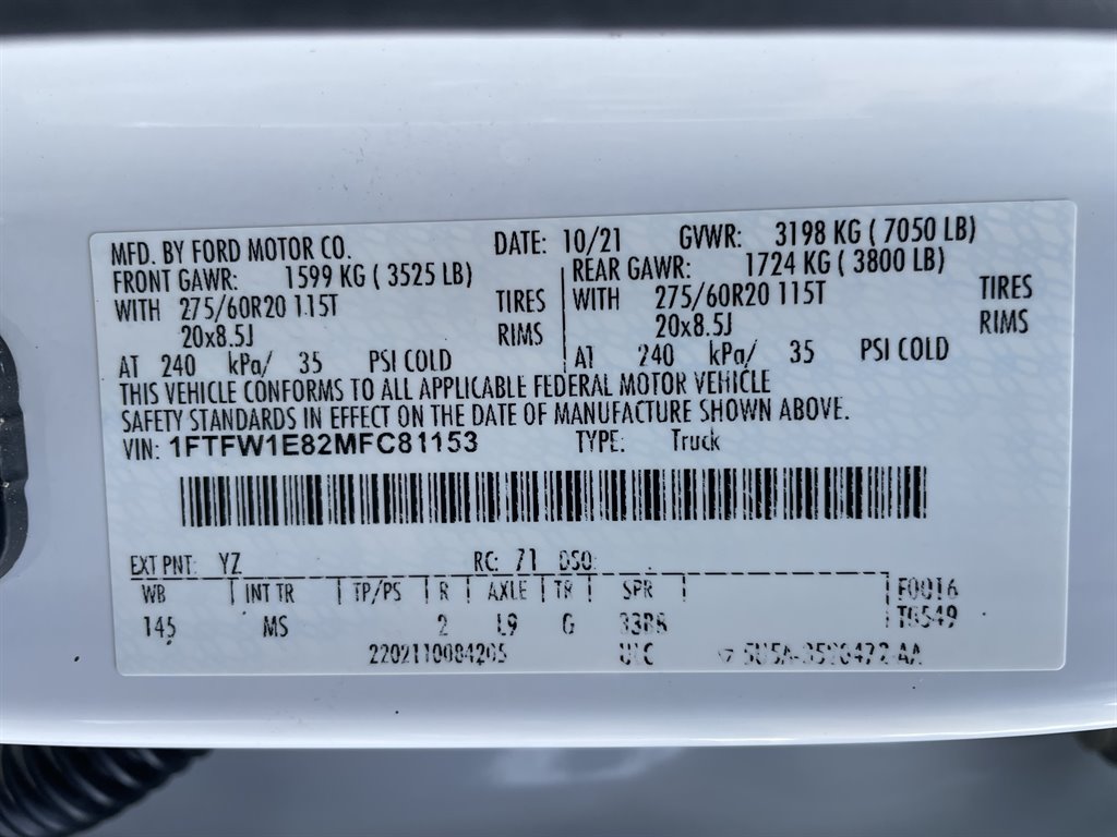 2021 Ford F-150 - $24,999