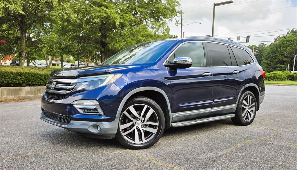 Blue,Dark 2016 Honda Pilot SUV / Crossover Front-Wheel Drive Automatic