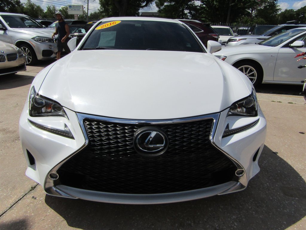 2016 Lexus RC - $19,999