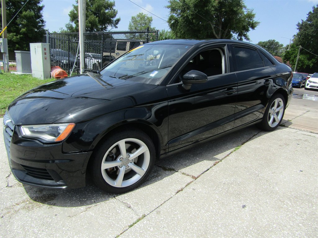 Black 2015 Audi A3 Sedan All-Wheel Drive 6-Speed Automatic