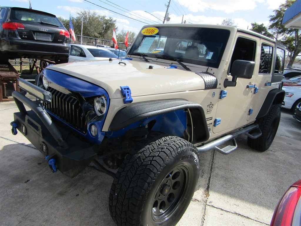 2016 Jeep Wrangler - $12,000