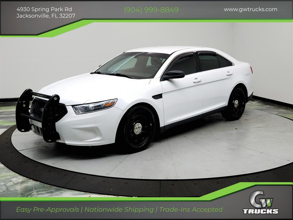 White 2018 Ford Taurus Sedan Front-Wheel Drive 6-Speed Automatic