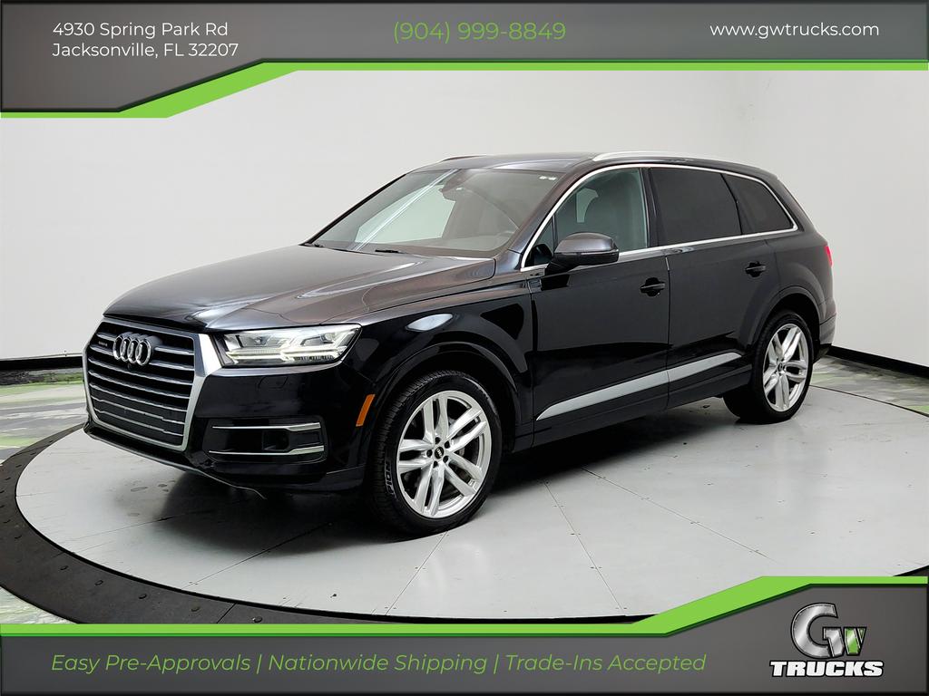 Black 2017 Audi Q7 3.0T quattro Prestige SUV / Crossover All-Wheel Drive Automatic