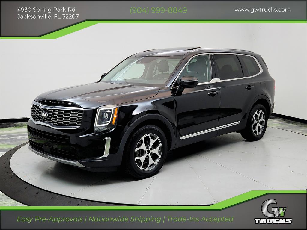 Black 2020 Kia Telluride EX FWD SUV / Crossover Front-Wheel Drive Automatic
