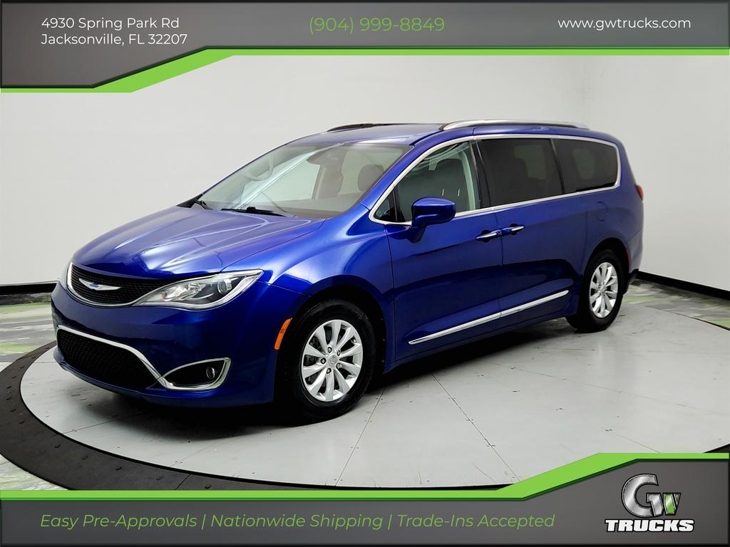 Blue 2018 Chrysler Pacifica Touring L Plus FWD Minivan Front-Wheel Drive Automatic