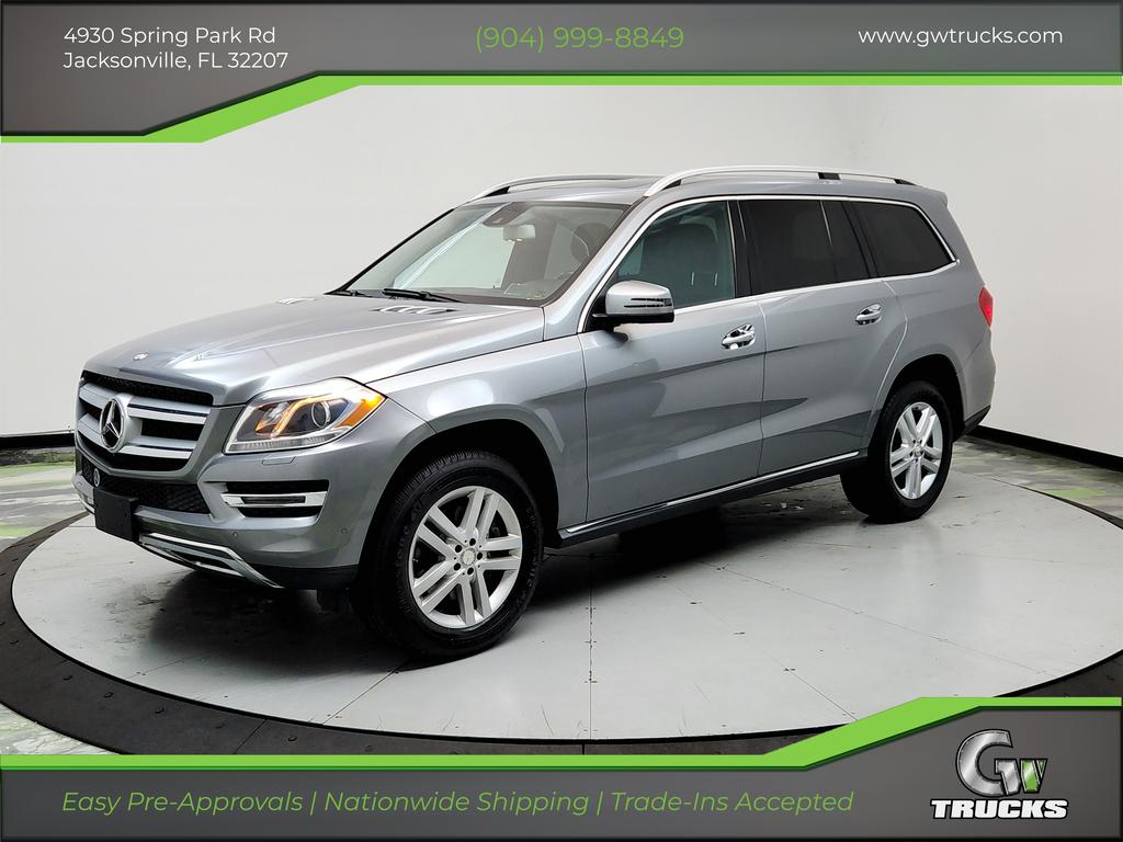 Gray 2016 Mercedes-Benz GL-Class GL 450 SUV / Crossover All-Wheel Drive 7-Speed Automatic