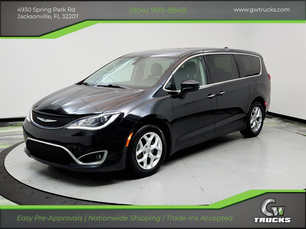 Blue 2017 Chrysler Pacifica Touring L Plus FWD Minivan Front-Wheel Drive 9-Speed Automatic