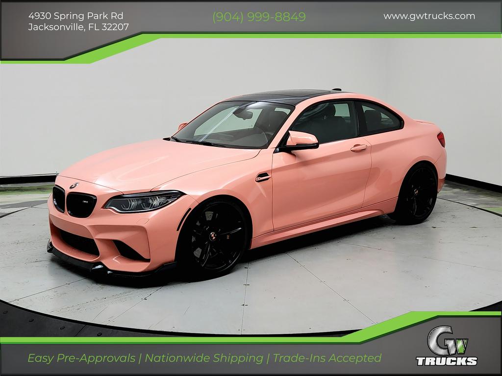 Black 2018 BMW M2 RWD Coupe Rear-Wheel Drive 6-Speed Automatic