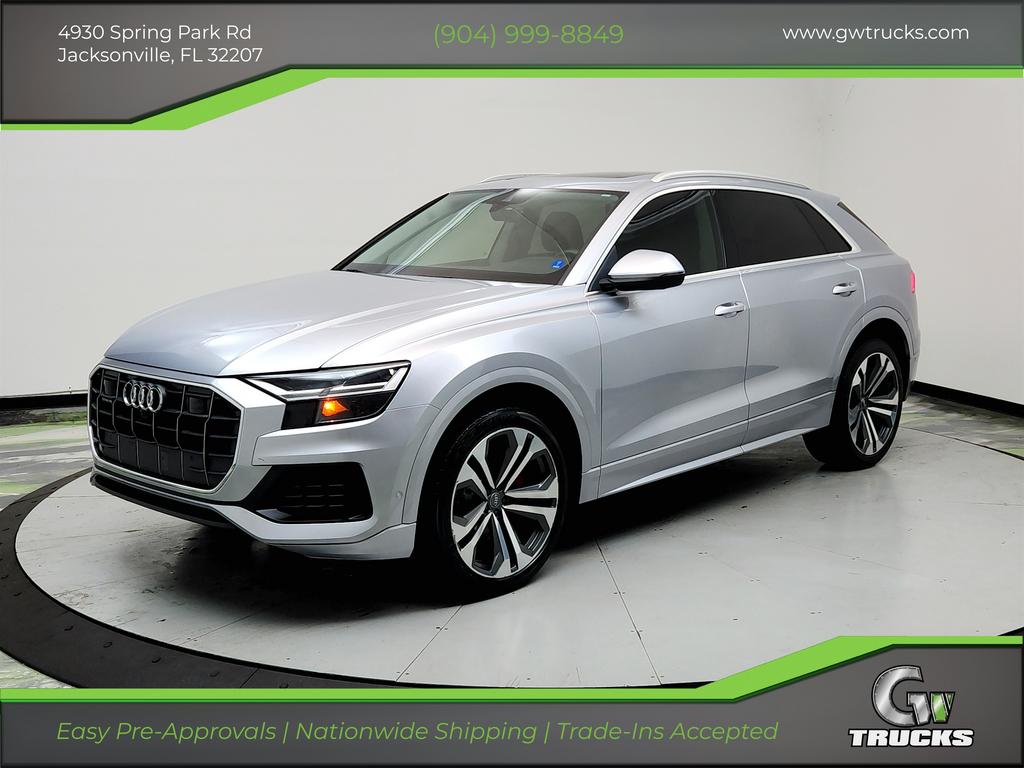 Aluminum 2019 Audi Q8 SUV / Crossover All-Wheel Drive Automatic